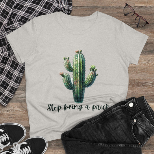 Stop Being A prick t-shirt inspired by More Than Our Fake Vows