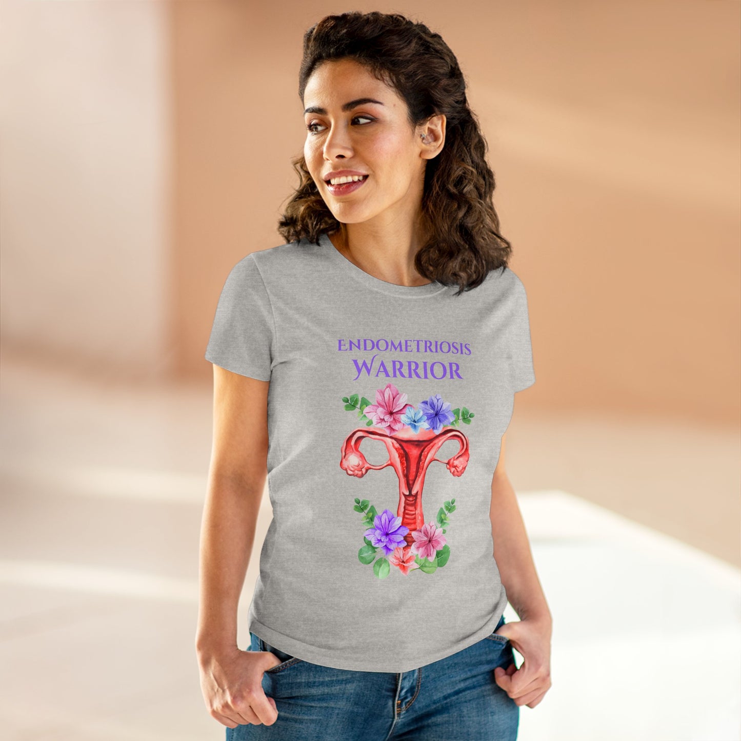 Endometriosis Warrior t-shirt