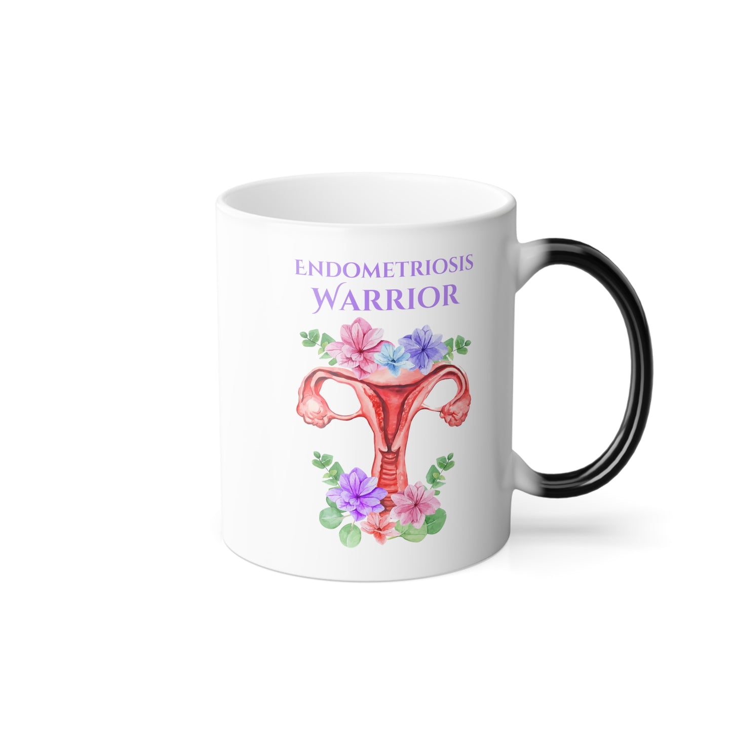 Endometriosis Warrior Color Morphing Mug, 11oz