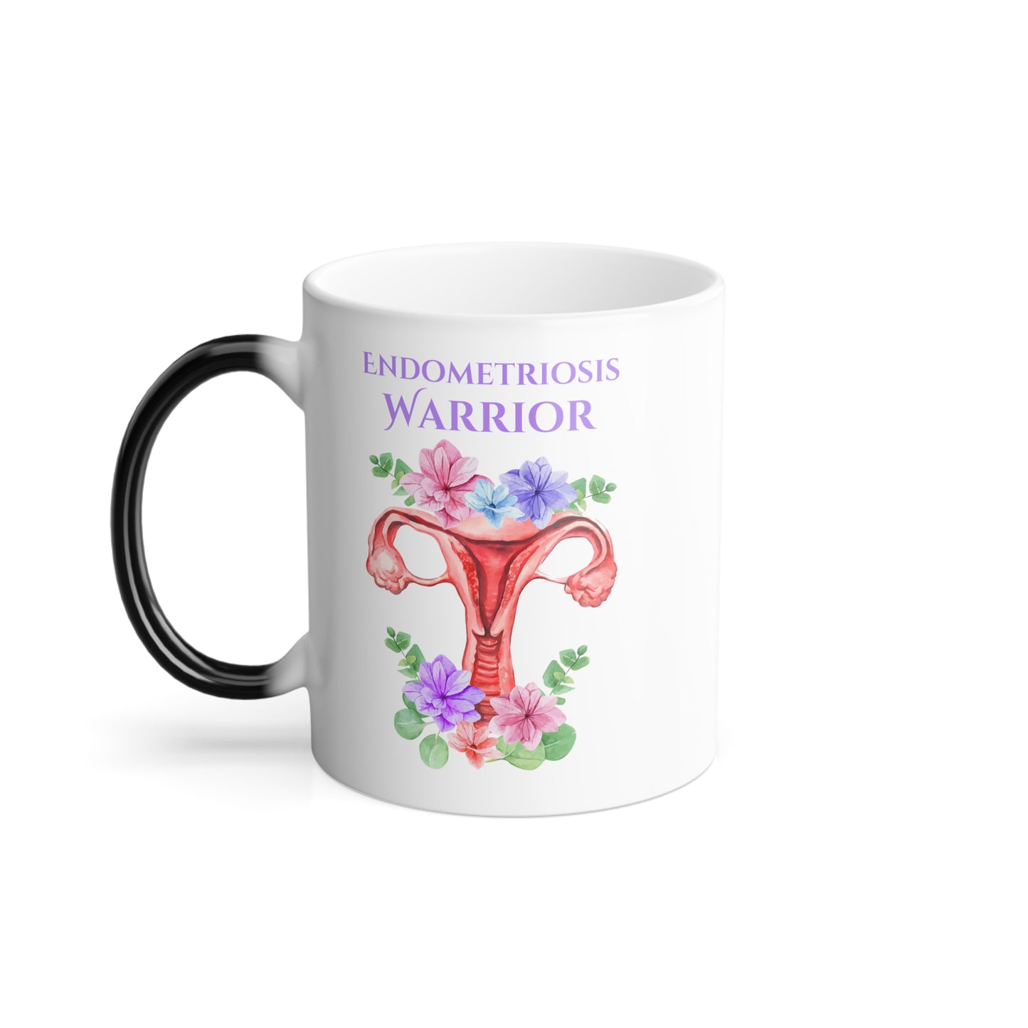Endometriosis Warrior Color Morphing Mug, 11oz