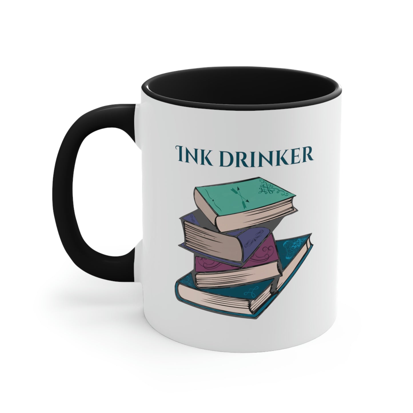 Ink Drinker Accent Coffee Mug, 11oz