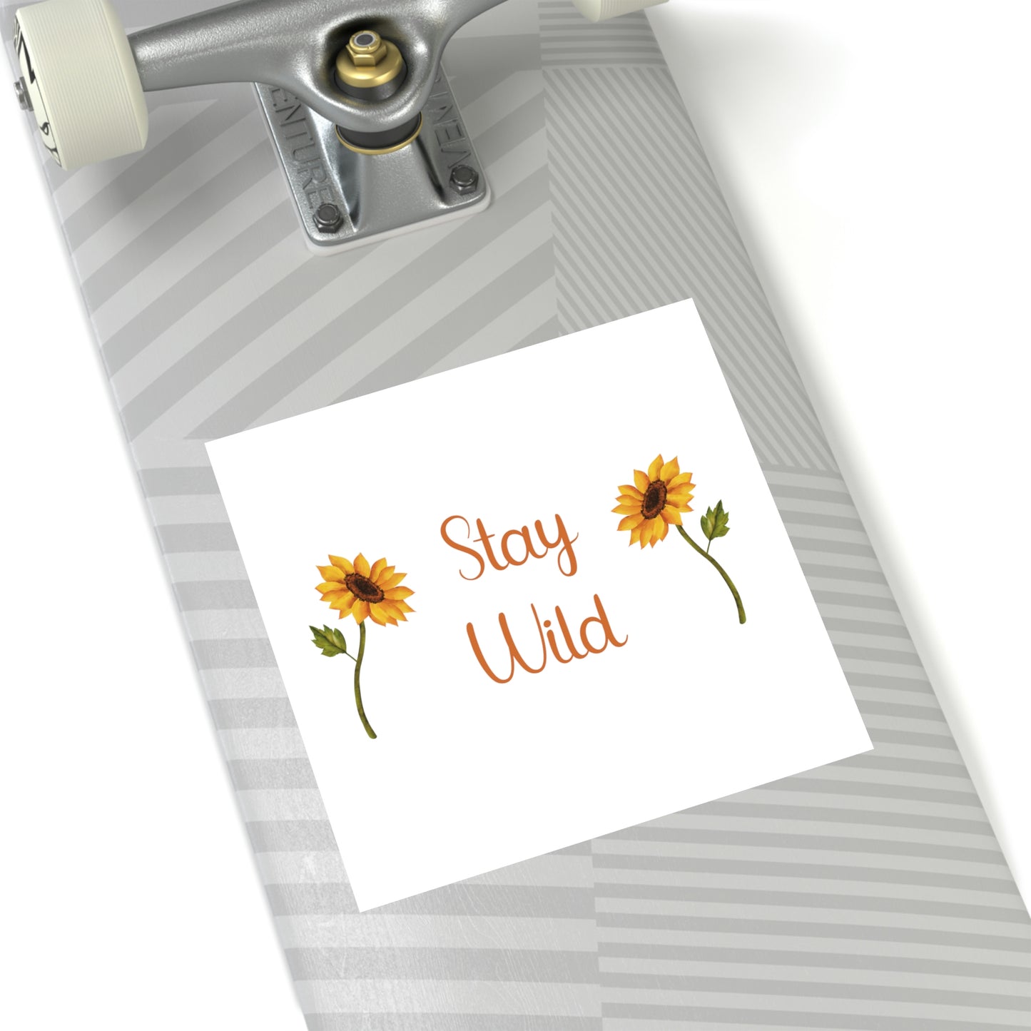 Stay Wild Square Stickers, Indoor\Outdoor
